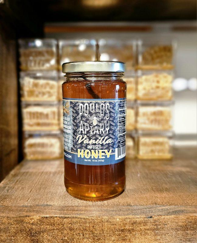 Large Vanilla Bean Honey