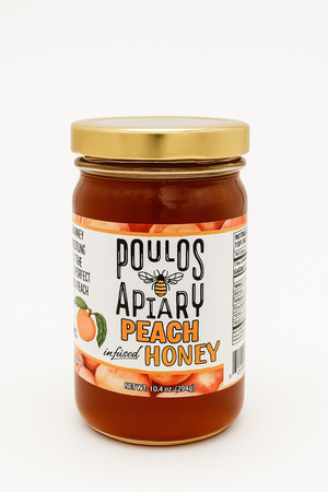 
                  
                    Load image into Gallery viewer, &amp;quot;New&amp;quot; Peach Infused Honey
                  
                